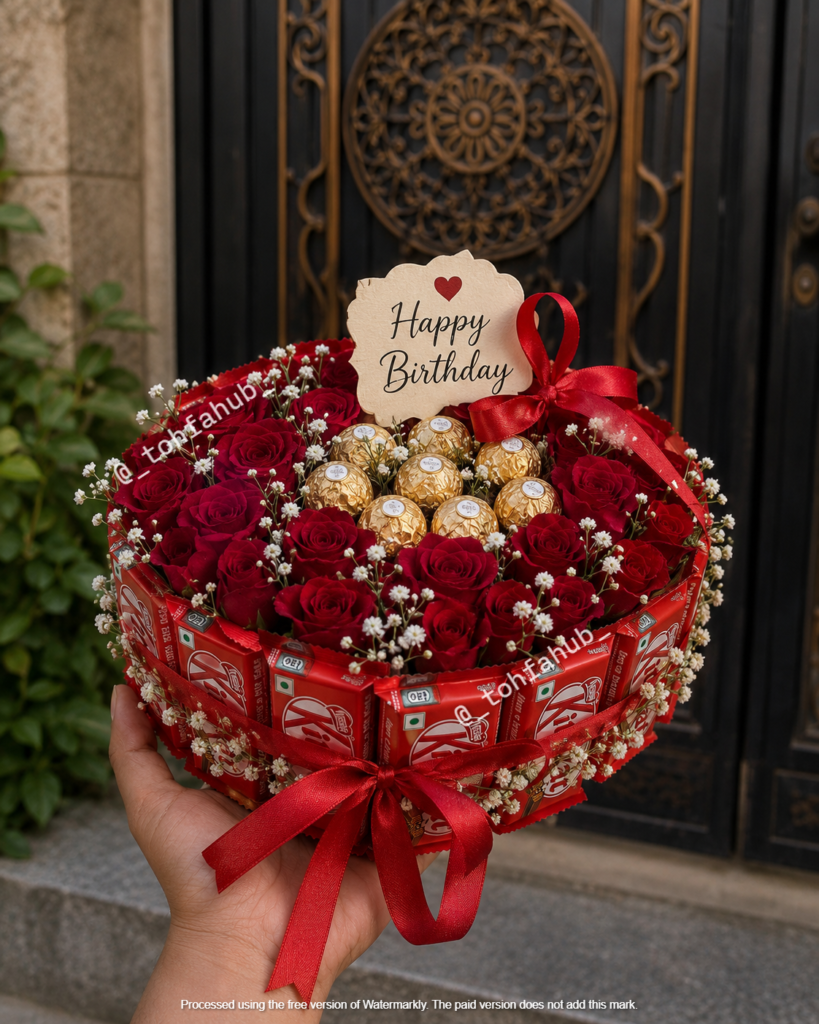 Premium Rose & Chocolate Bouquet