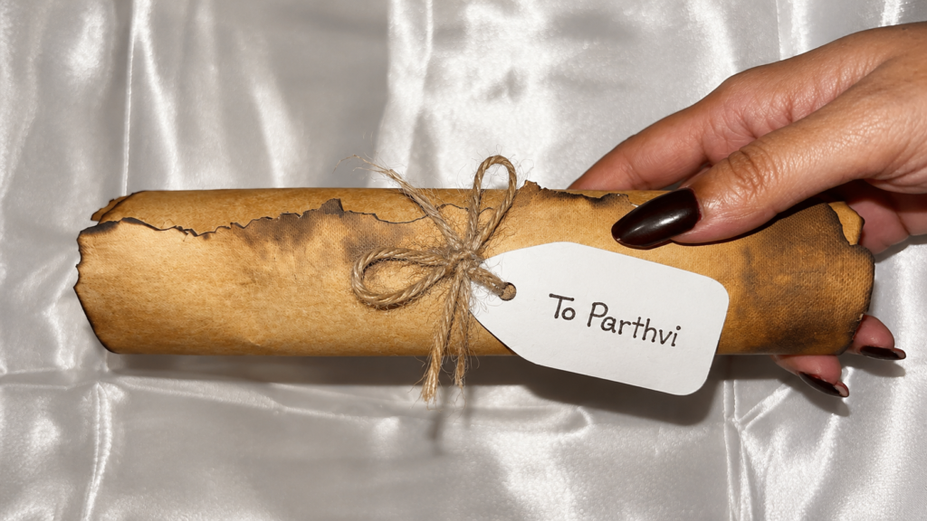 Personalized Vintage Letter