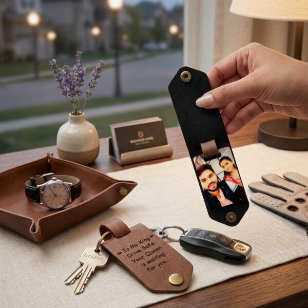 Personalized Photo Keychain
